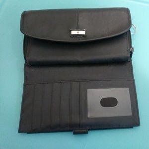 Brown leather wallet